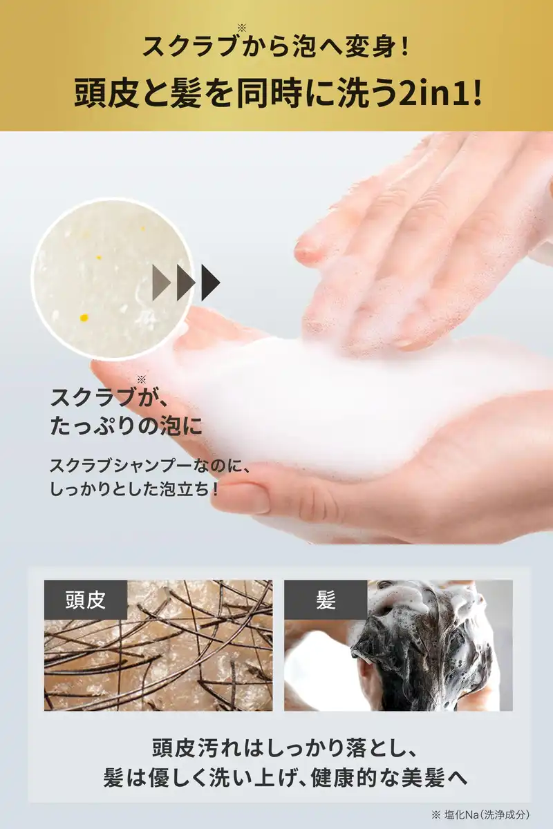 Emoc Tohica Deep Cleanse 175G Head Scalp Scrub Shampoo for Hair Care