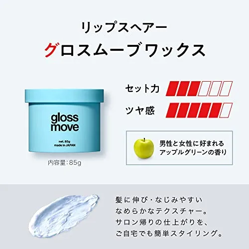 LIPPS Wax Glossy Gloss Move Perm Arrangement Apple Green 85g