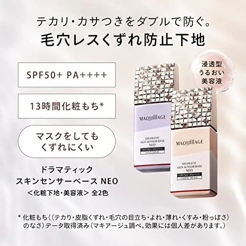 Shiseido Maquillage Dramatic Skin Sensor Base NEO SPF50+ PA++++