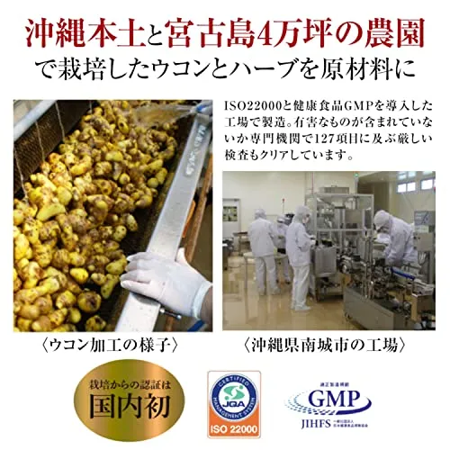 Ryuku Shugo Densetsu Turmeric Hangover Cure UKON Supplements Okinawa Japan