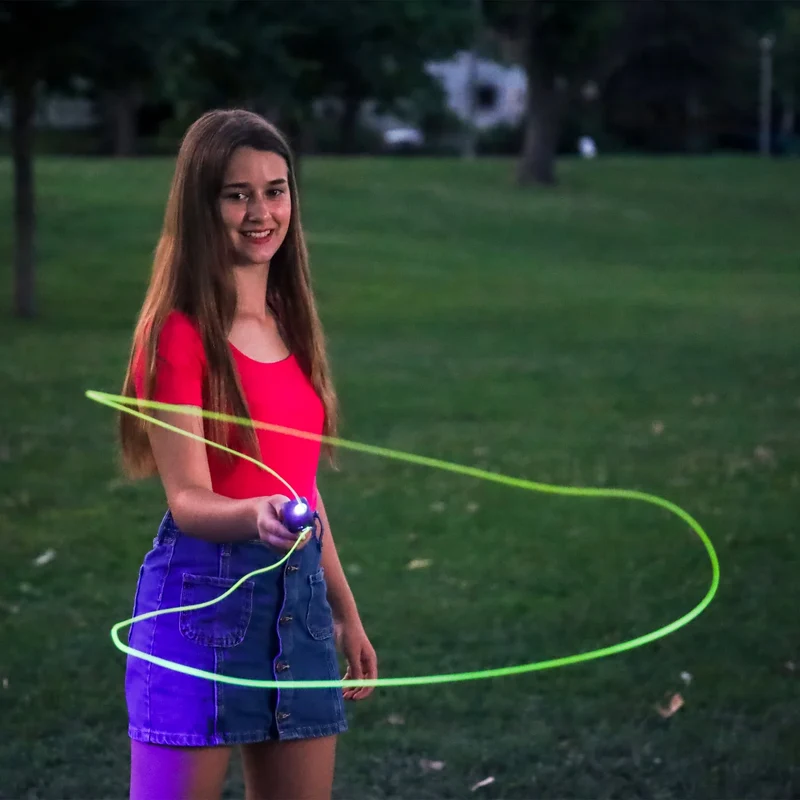STRING MAGIC - Paquet de 2 Cordes Lumineuses Interactives à DEL