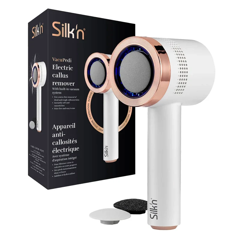SILK'N - Appareil Anti-Callosités Électrique VacuPedi *Boite Ouverte*