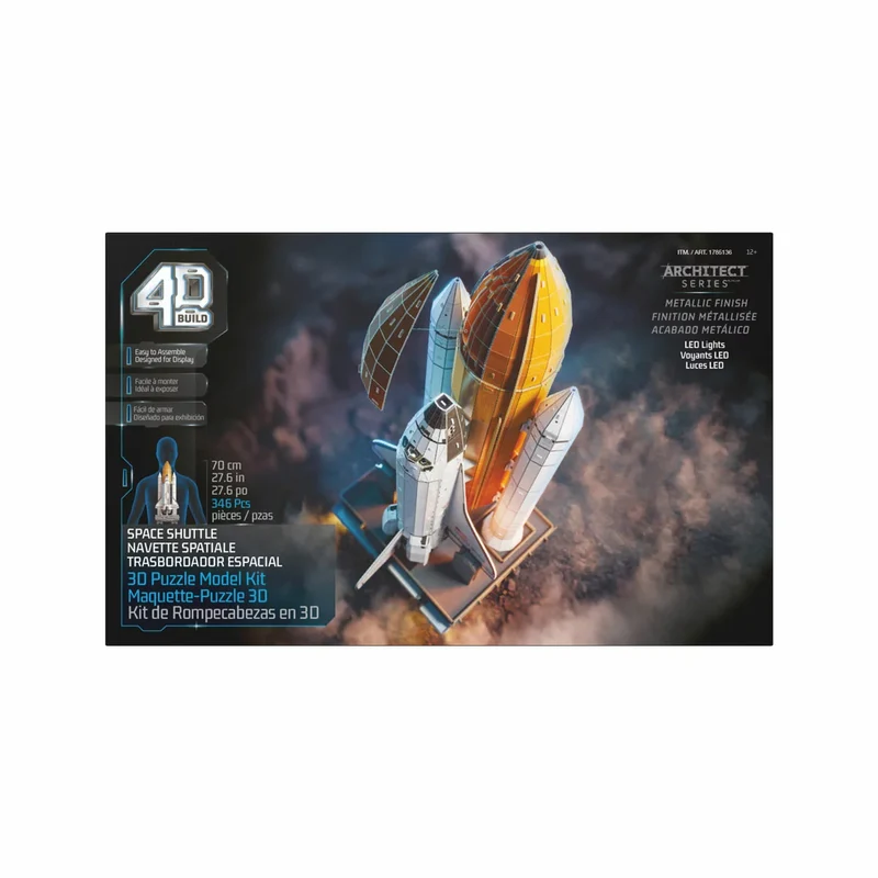 4D BUILD - Maquette-Puzzle 3D Navette Spatiale