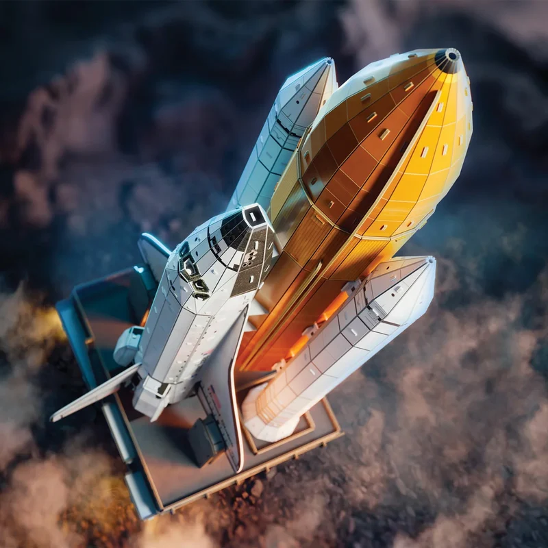 4D BUILD - Maquette-Puzzle 3D Navette Spatiale
