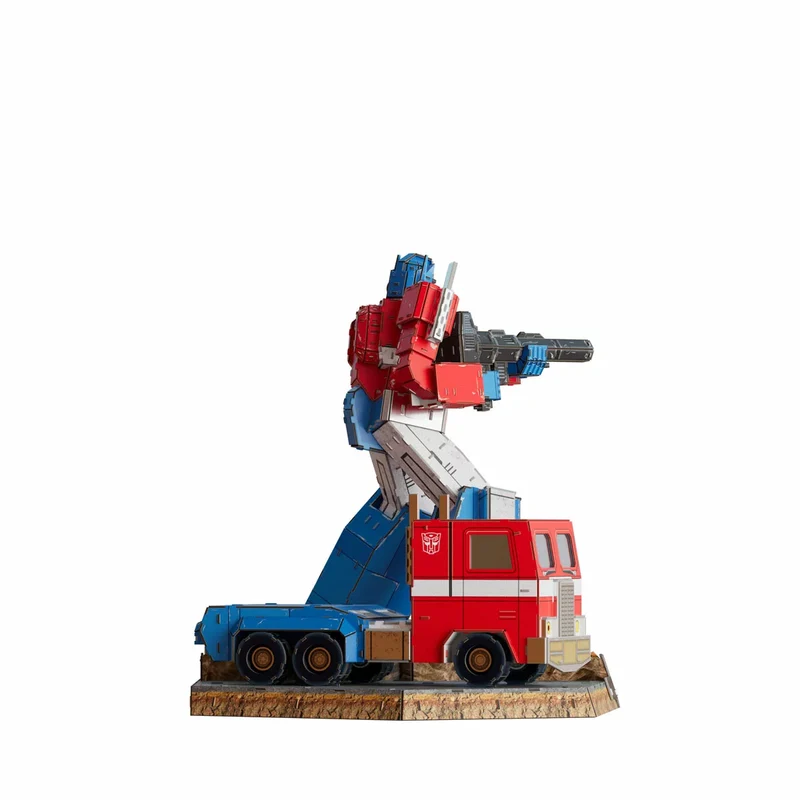 4D BUILD - Maquette-Puzzle 3D Optimus Prime Transformers