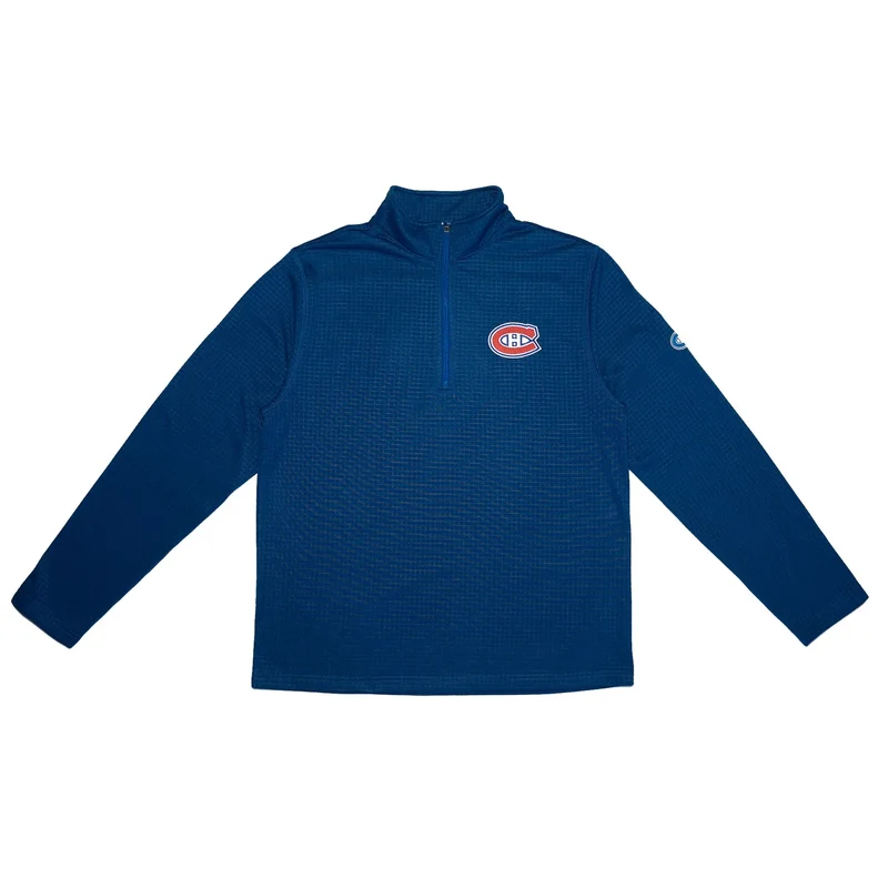 LNH - Chandail à Glissière un Quart Pour Homme