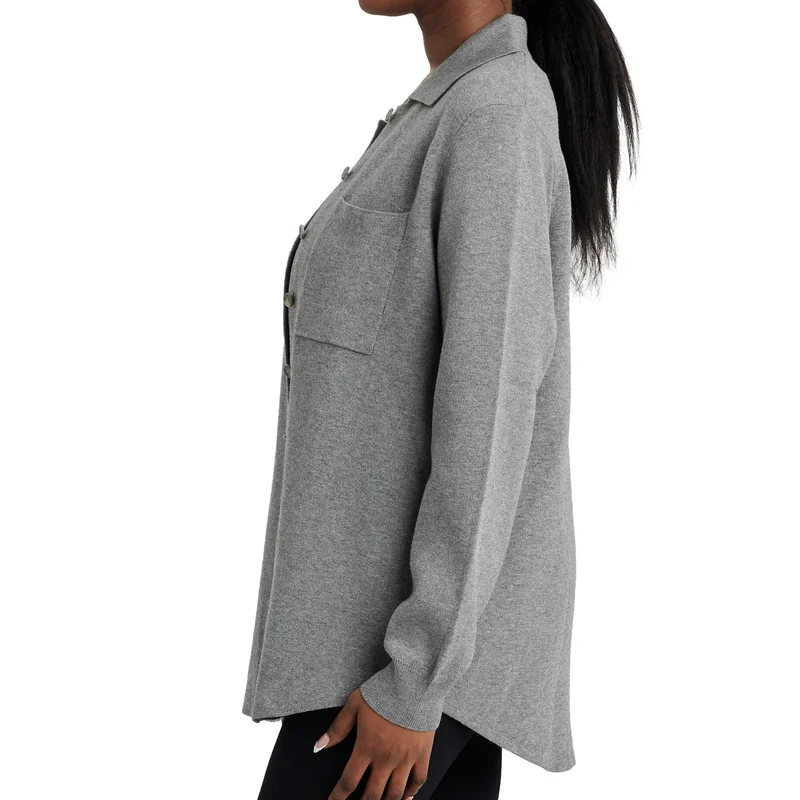 COMO VINTAGE - Veste-Chemise en Tricot Pour Femme