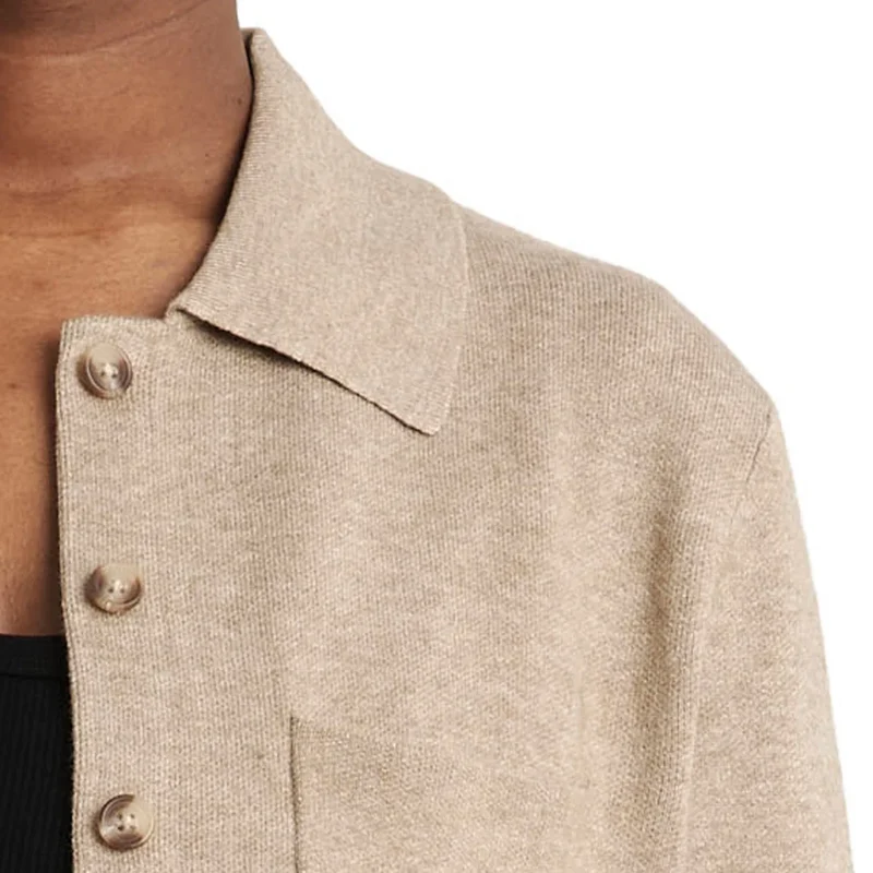 COMO VINTAGE - Veste-Chemise en Tricot Pour Femme
