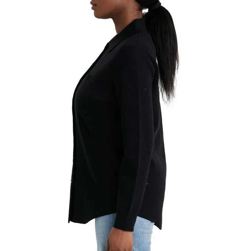 COMO VINTAGE - Veste-Chemise en Tricot Pour Femme