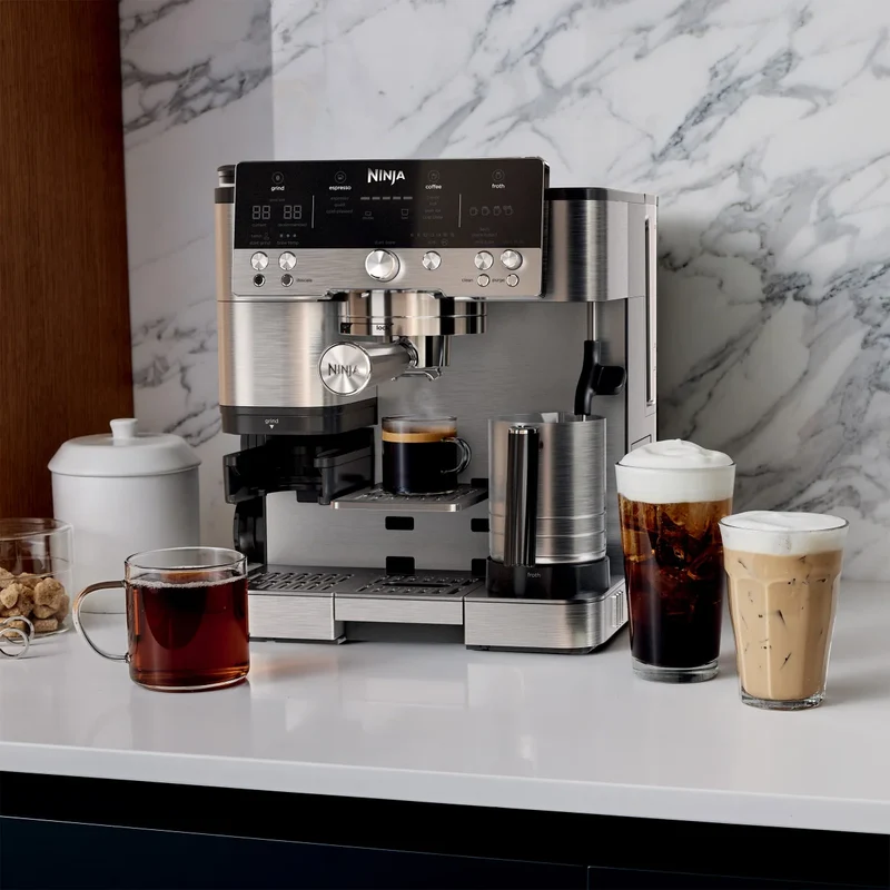 NINJA - Machine Tout-en-Un Espresso, Café Filtre et Infusion à Froid Luxe Café Série Signature *Boite Ouverte*