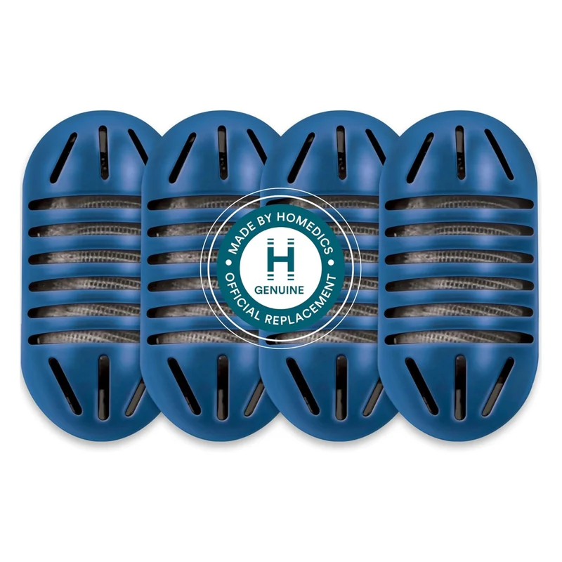 HOMEDICS - Paquet de 4 Cartouches de Déminéralisation pour Humidificateur à Ultrasons Total Comfort