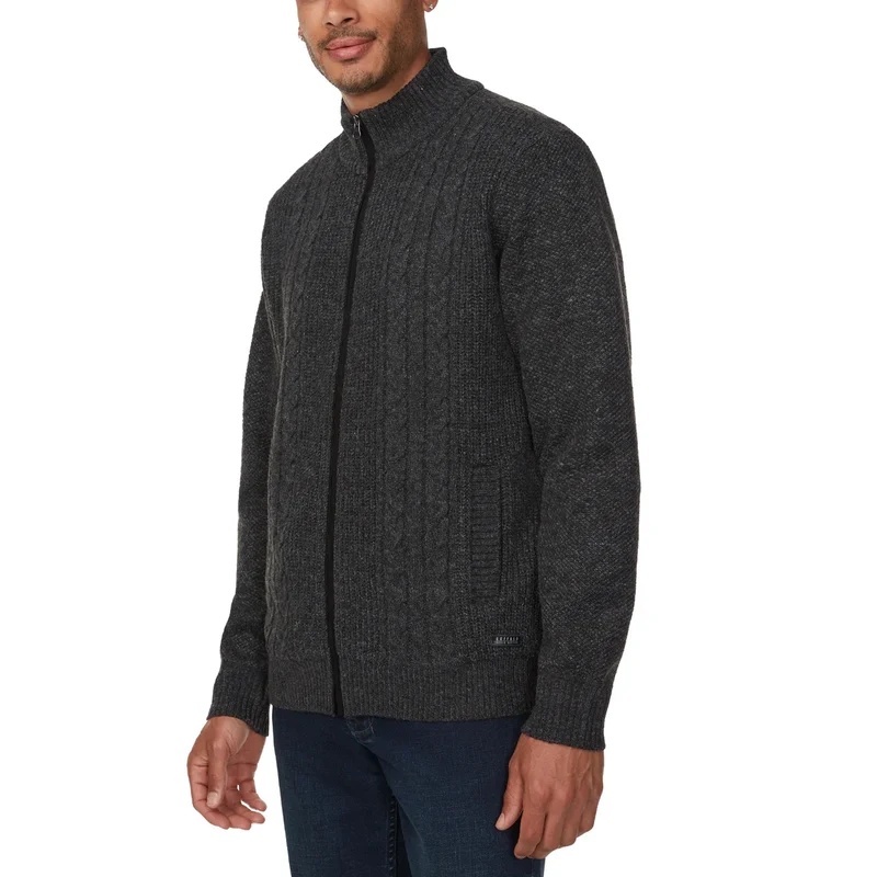 BUFFALO - Pull en Tricot à Fermeture Éclair pour Homme