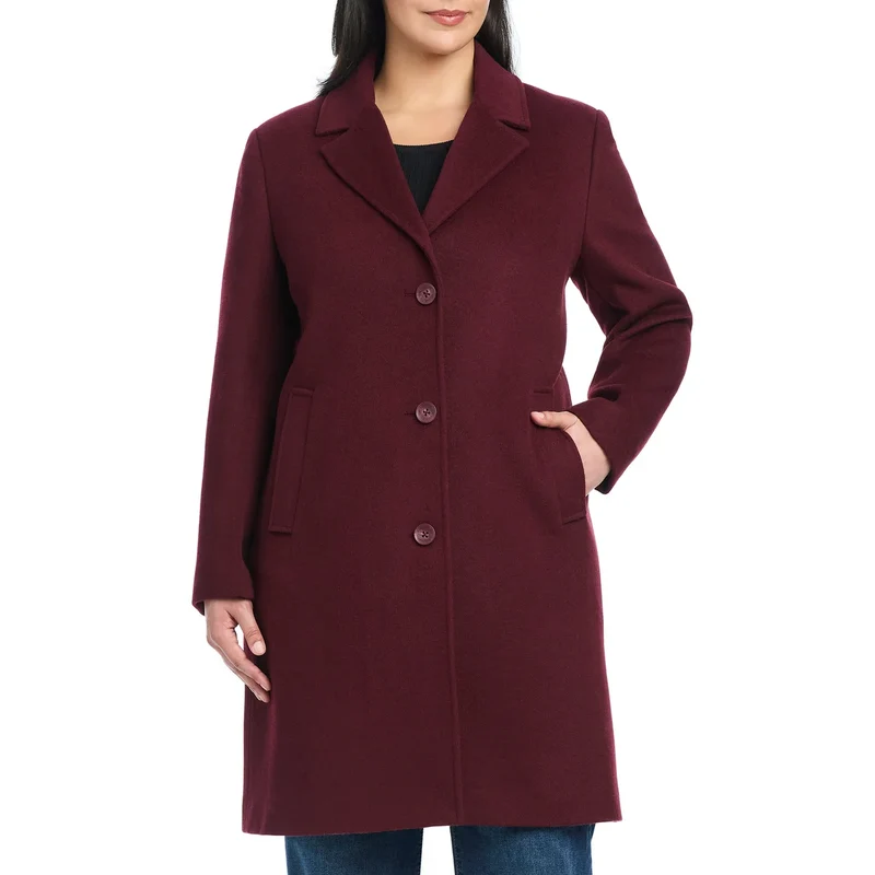 VINCE CAMUTO - Manteau en Mélange de Laine pour Femme