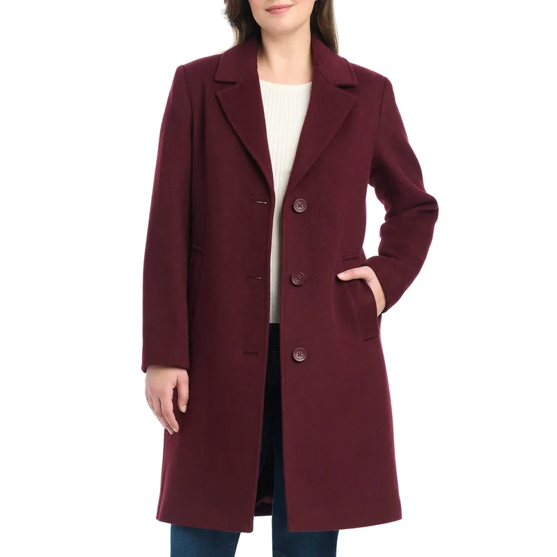 VINCE CAMUTO - Manteau en Mélange de Laine pour Femme