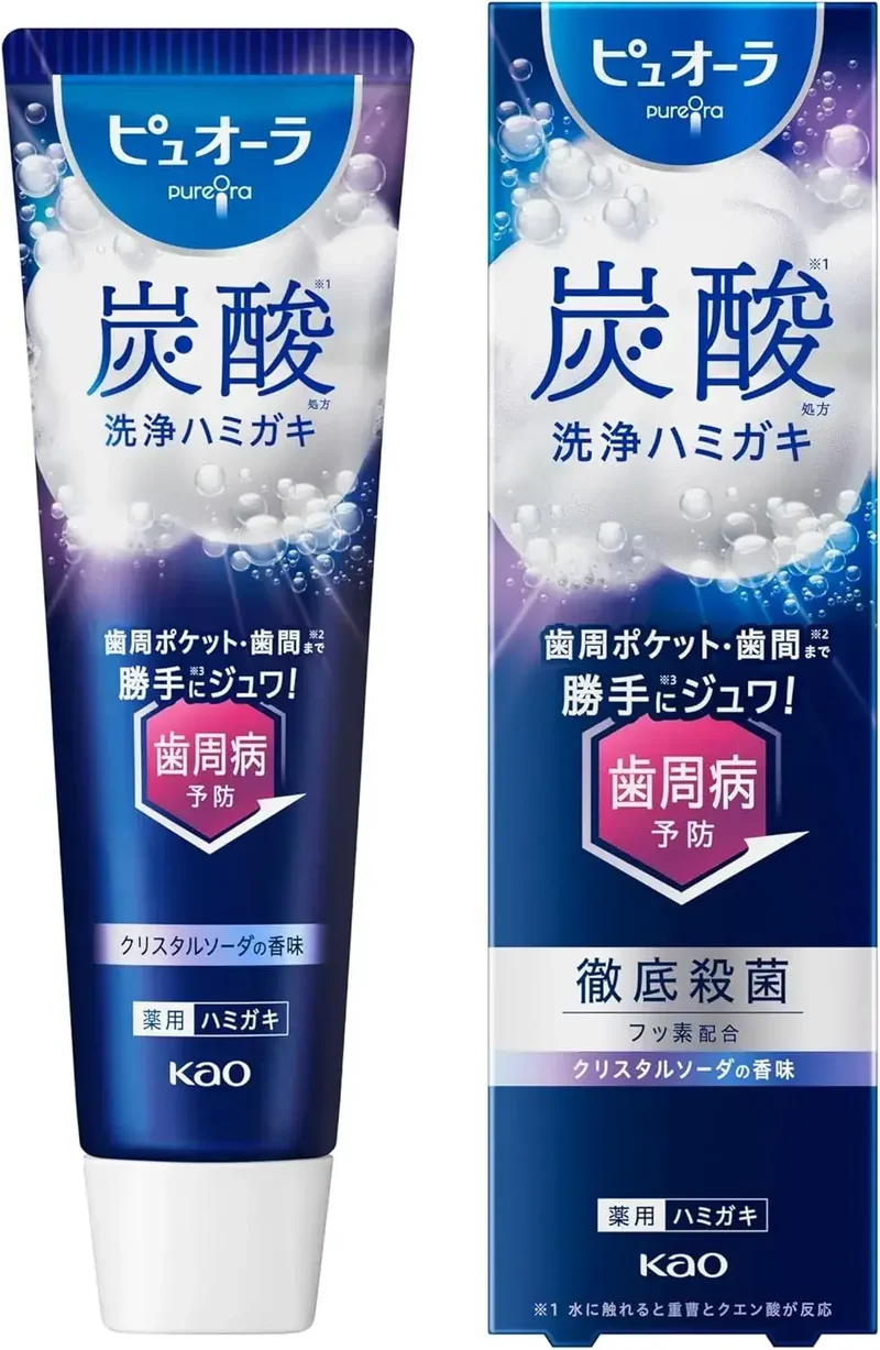Pyuora Carbonate Toothpaste: Periodontal Disease Prevention, 95g