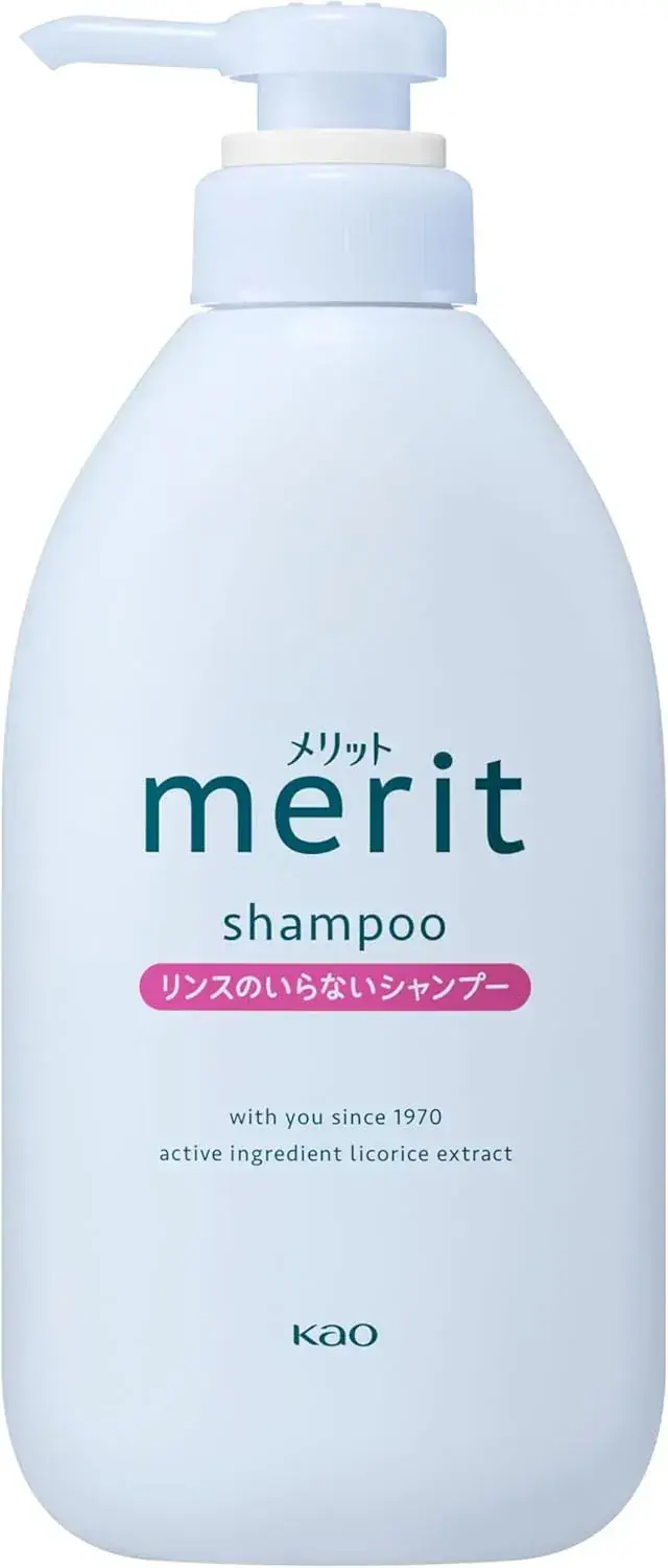 Merit Shampoo Pump Hair Care 520g for Healthy Scalp & Soft Hair