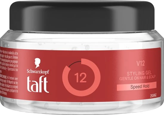 Taft - V12 Power Gel - Haarstyling - Haargel - Maximale Fixatie - 6x 150ml