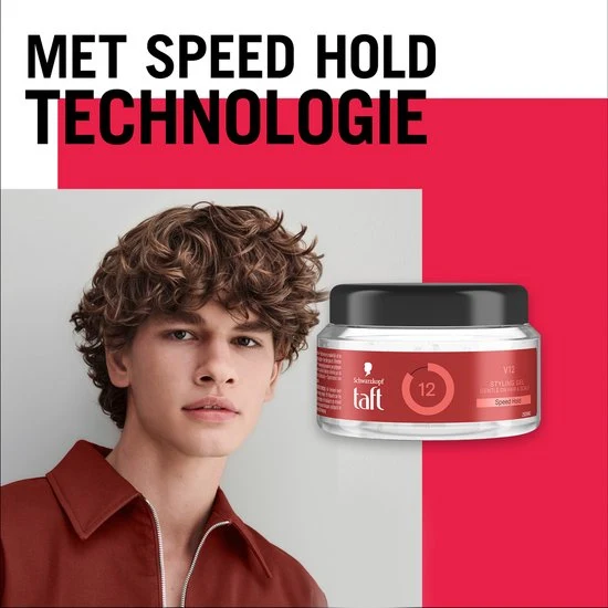 Taft - V12 Power Gel - Haarstyling - Haargel - Maximale Fixatie - 6x 150ml