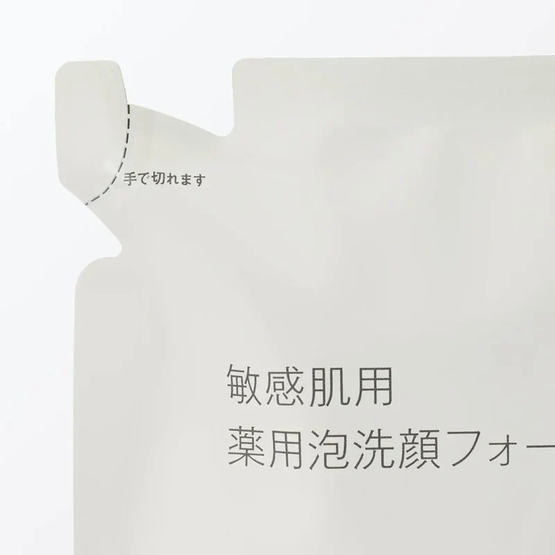 Muji Medicated Foaming Face Wash Sensitive Skin Refill 180ml