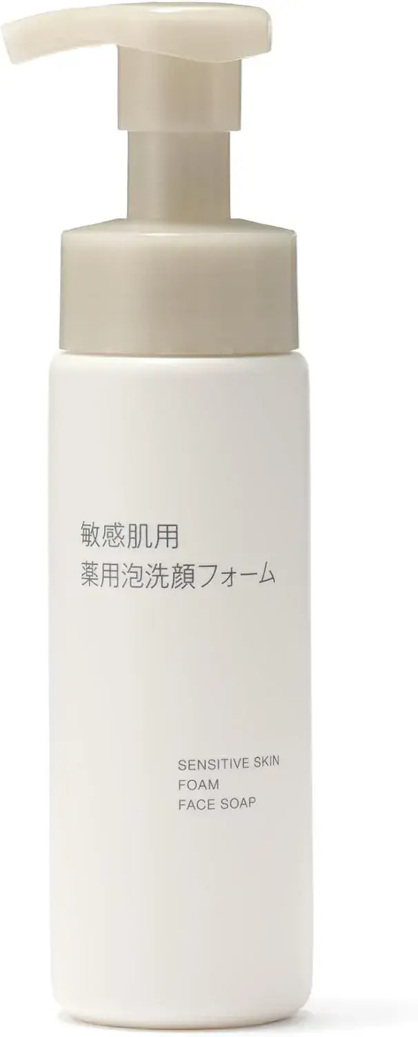 Muji Sensitive Skin Medicated Foaming Face Wash 200mL