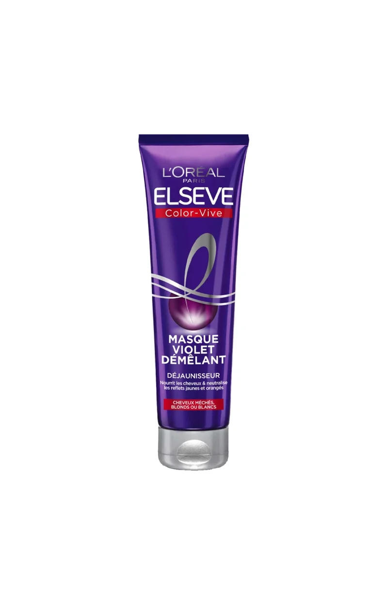 2 masques démêlant déjaunisseur - Cheveux Blancs, blonds & méchés - 150 ml