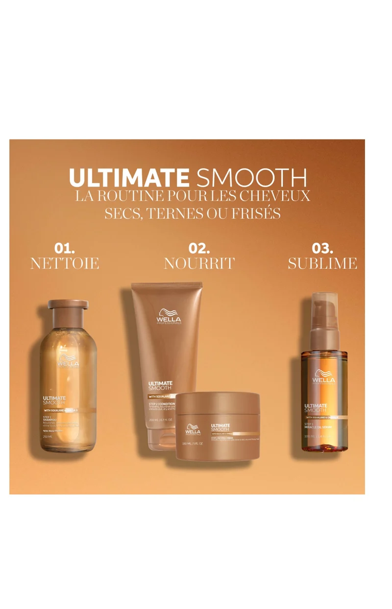 Après-shampoing - Ultimate Smooth - Cheveux secs, ternes ou frisés