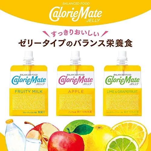 Otsuka Calorie Mate Jelly Apple Flavor 215g x 24 bags