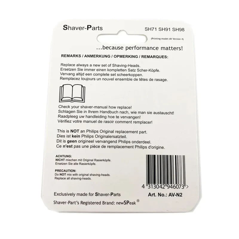 Philips lames de rasoir SH71