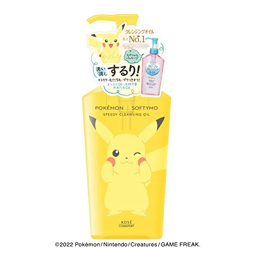 KOSE Softymo Speedy Cleansing Oil Pokemon Exclusive Design