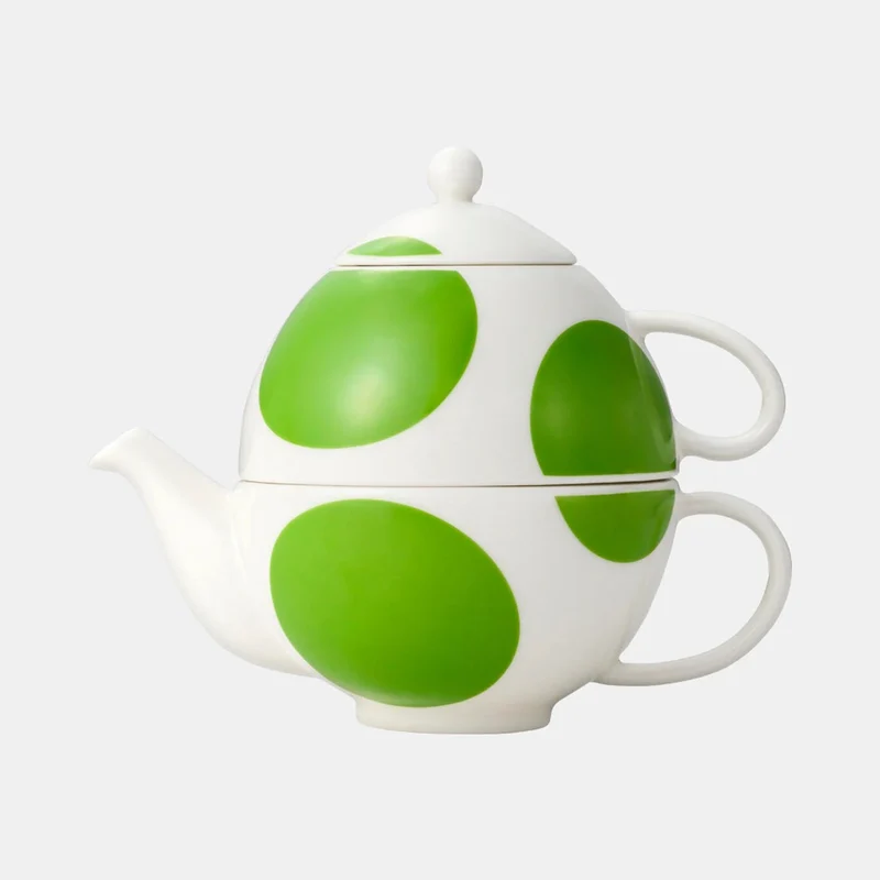 Super Mario Yoshi Teapot & Cup Set Porcelain Nintendo TOKYO