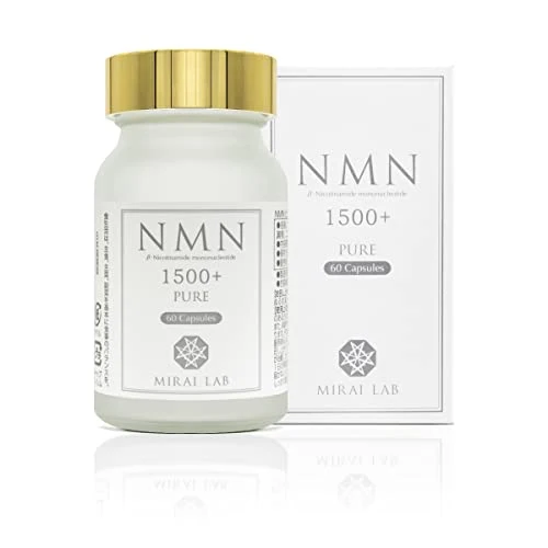 MIRAI LAB NMN Pure 1500 Plus (NMN purity 99.8% / 60 capsules) Beauty Beauty Health Aging Care Supplement Made in Japan