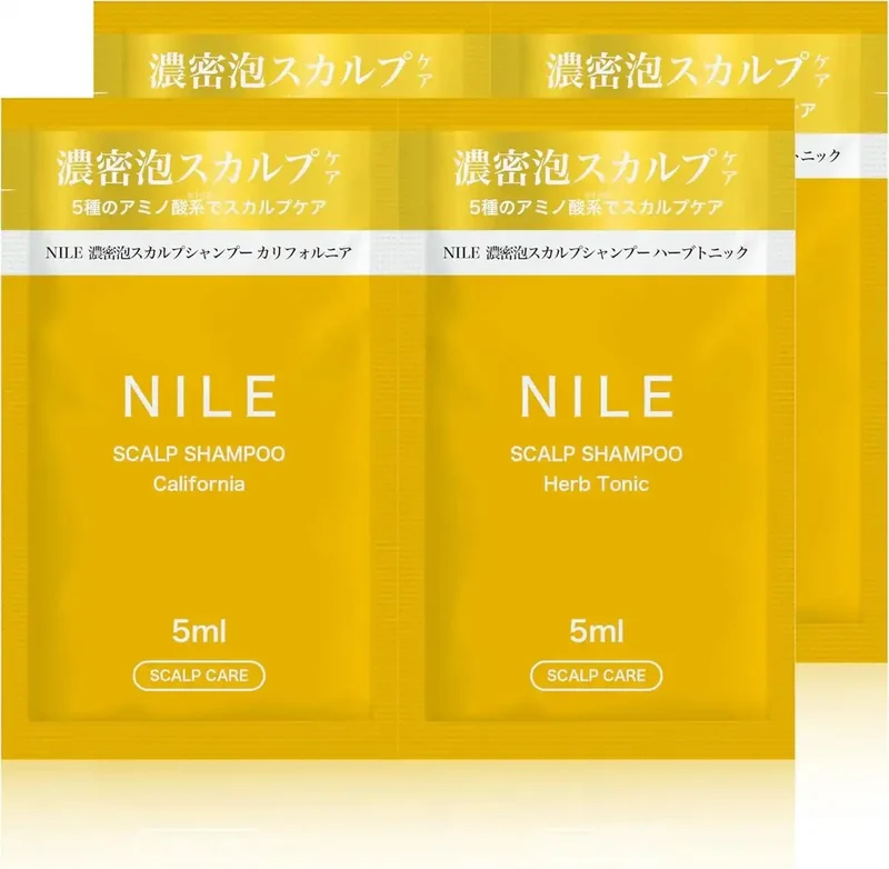 Nile Dense Foam Scalp Amino Acid Non-Silicone Shampoo Yuzu Scent