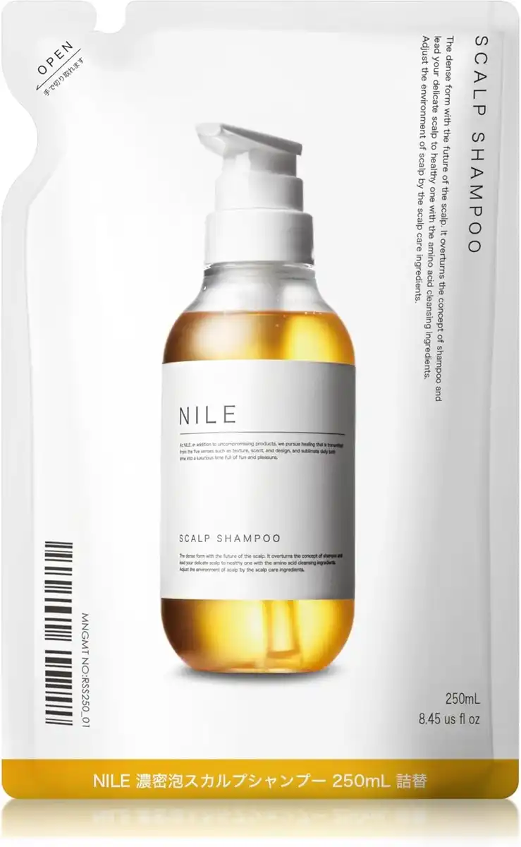 Nile Dense Foam Scalp Amino Acid Non-Silicone Shampoo Yuzu Scent