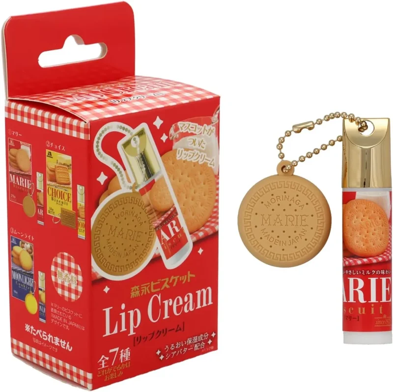 Shobido Lip Cream MBT41064 with Morinaga Biscuit Mascot (Random)