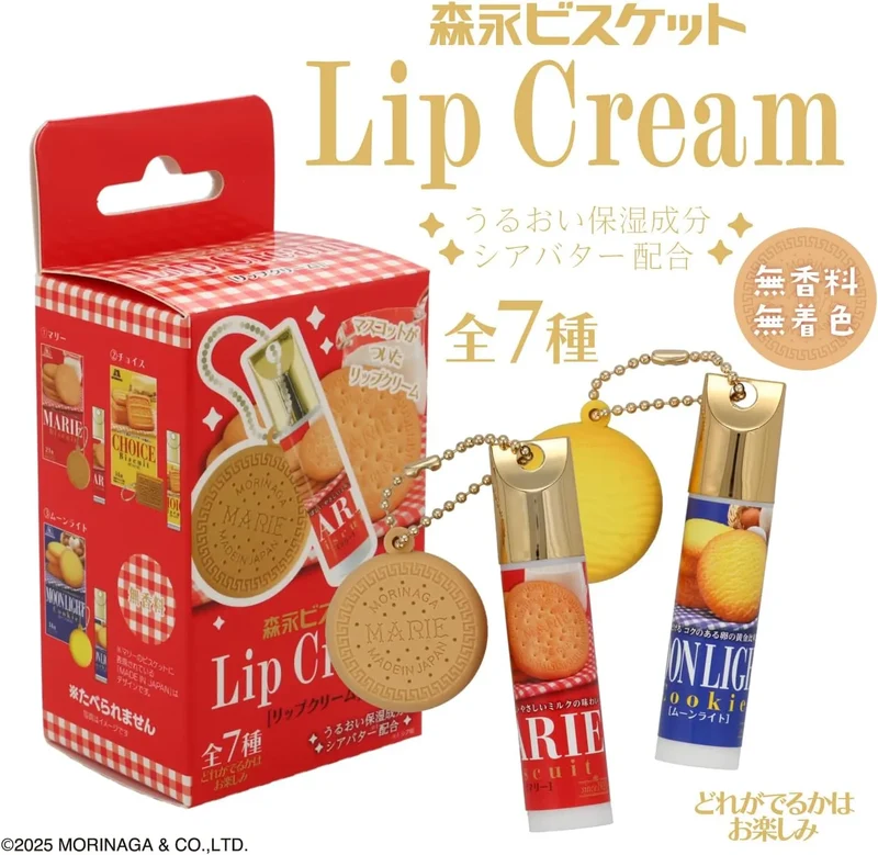Shobido Lip Cream MBT41064 with Morinaga Biscuit Mascot (Random)