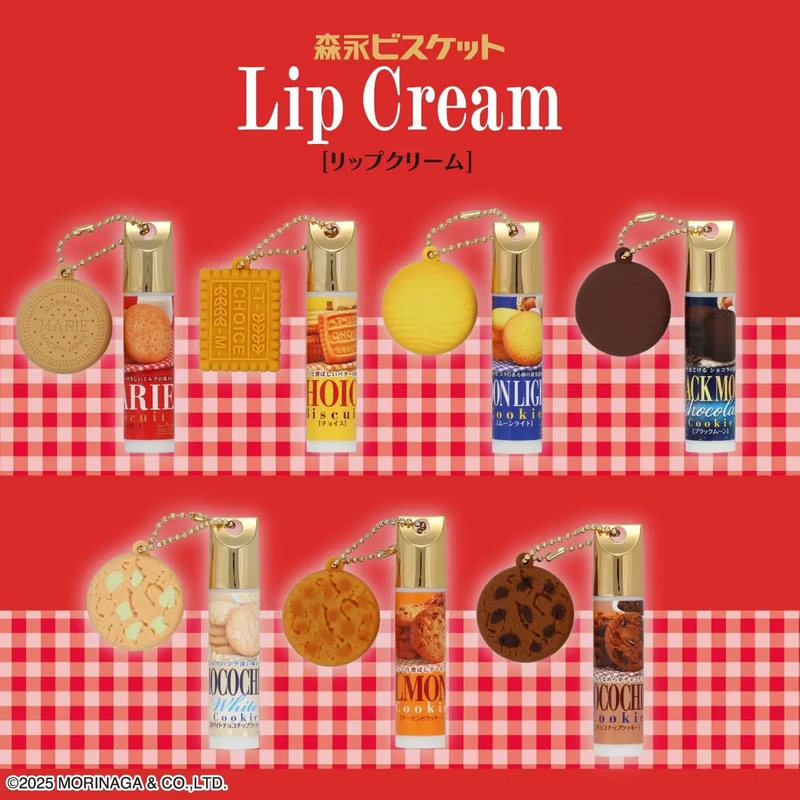 Shobido Lip Cream MBT41064 with Morinaga Biscuit Mascot (Random)