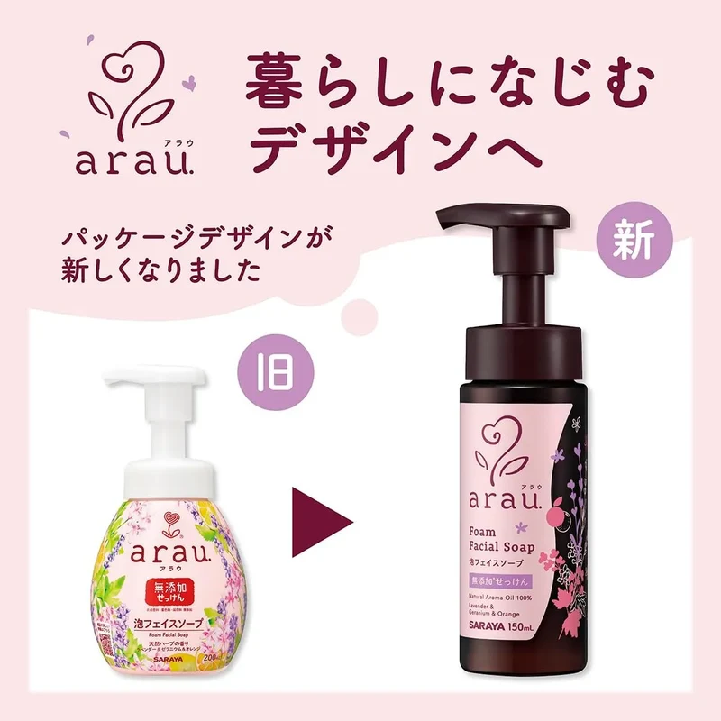 Saraya Alau Foaming Face Soap 5.1 fl oz Gentle Cleansing Foam