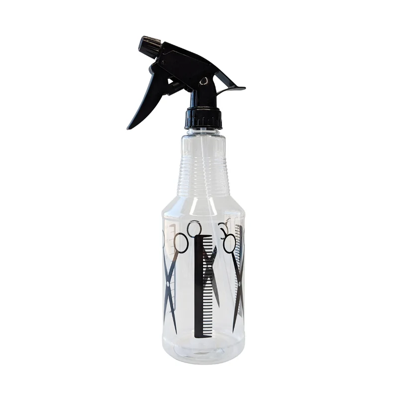 Bouteille vaporisateur en plastique avec buse ajustable