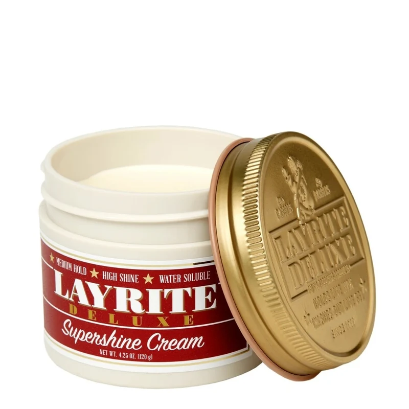 Crème "Supershine Cream" - Tenue moyenne, brillance élevé