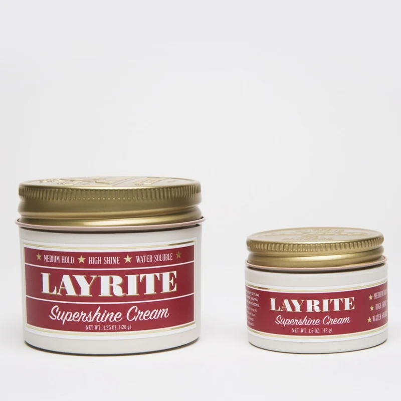 Crème "Supershine Cream" - Tenue moyenne, brillance élevé