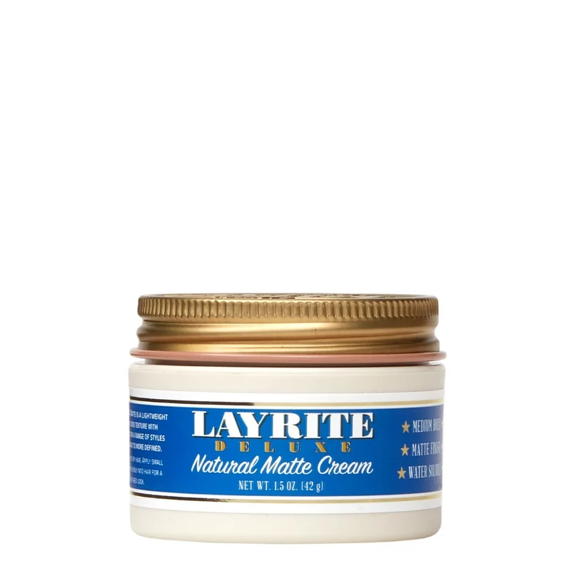 Crème "Natural Matte Cream" - Tenue moyenne, fini mat