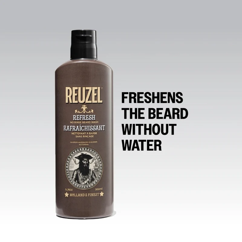 Nettoyant à barbe sans rinçage "Refresh"