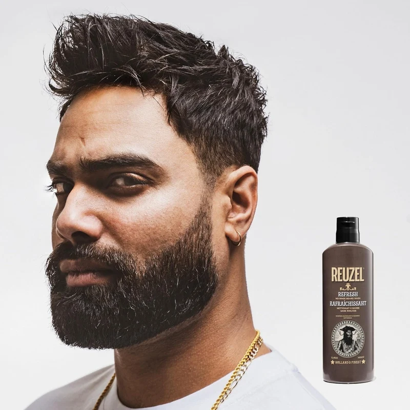 Nettoyant à barbe sans rinçage "Refresh"