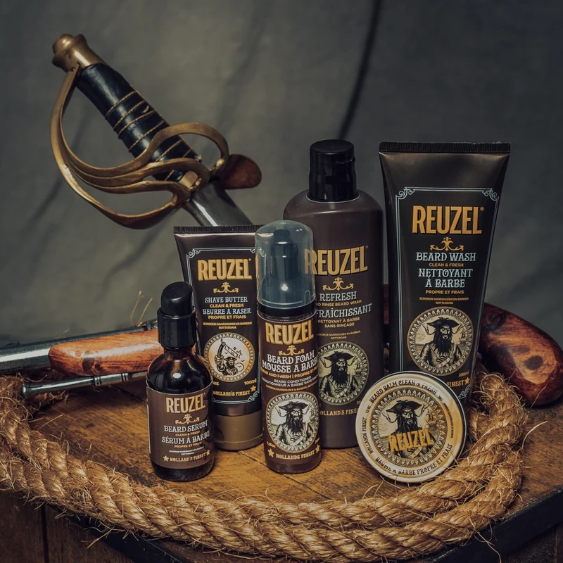 Nettoyant à barbe sans rinçage "Refresh"