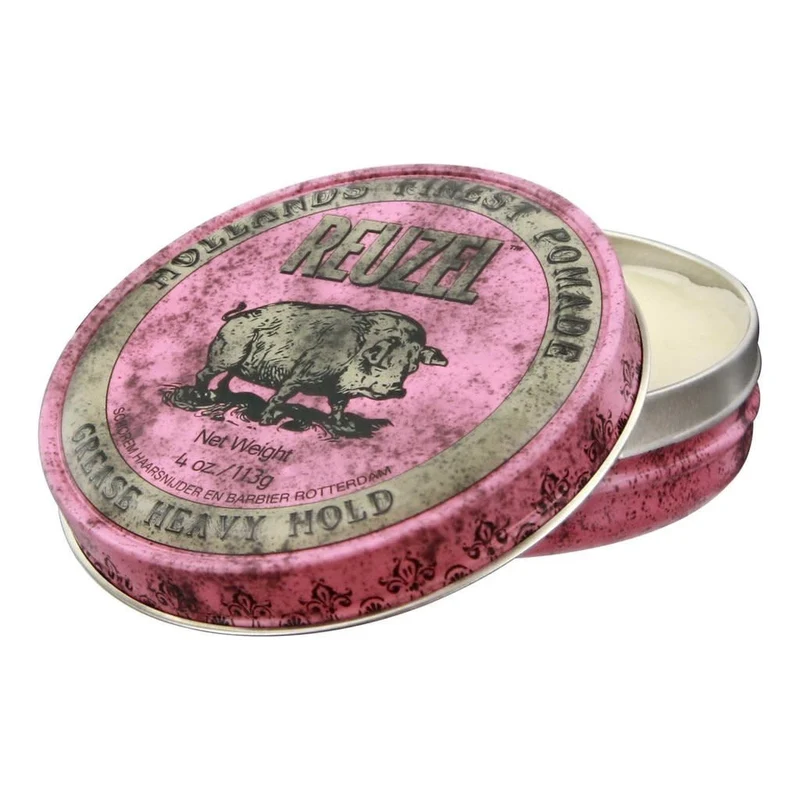Pommade "Pink Pomade" - Tenue forte brillance moyenne