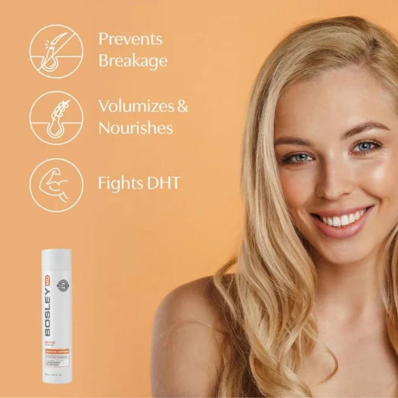 Revitalisant volumisant "BosRevive" - Pour cheveux visiblement clairsemés colorés