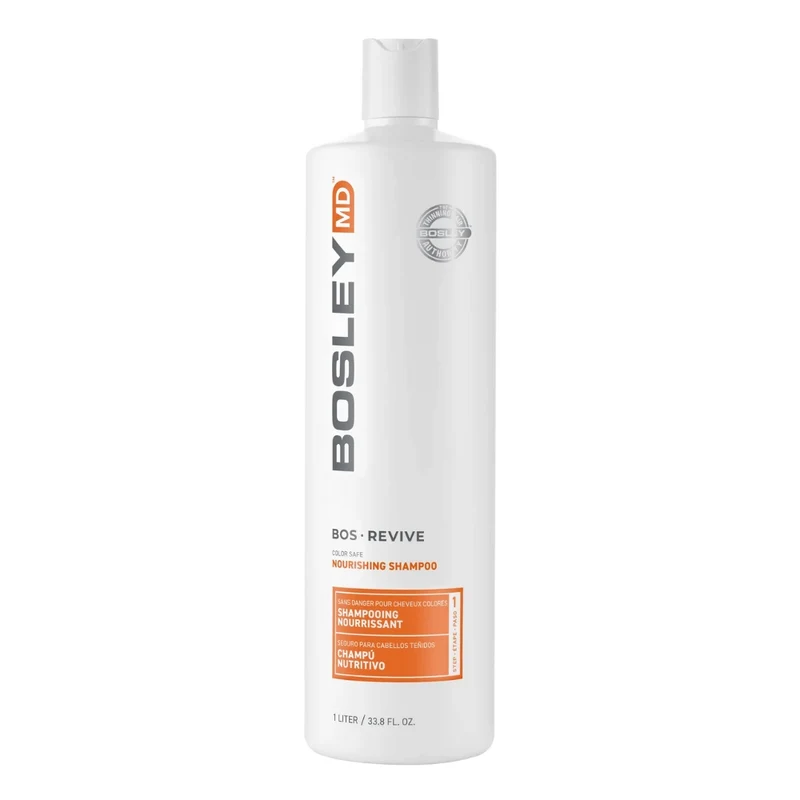 Shampoing nourrissant "BosRevive" - Pour cheveux visiblement clairsemés colorés