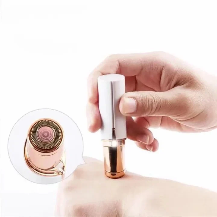 Épilateur facial indolore avec lumière LED