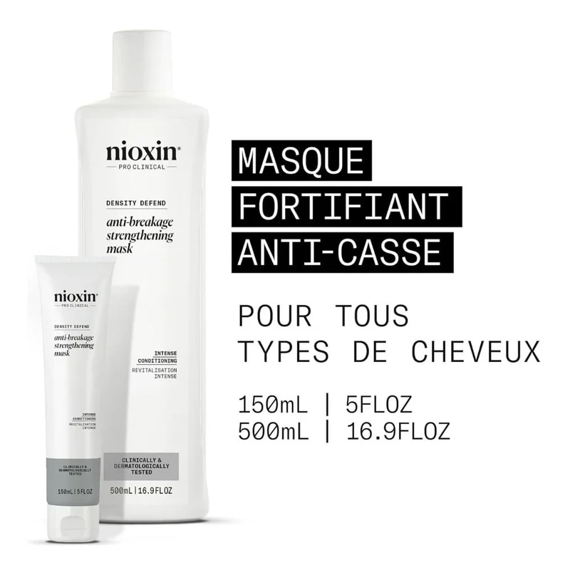 Masque fortifiant anti-casse "Density Defend" - Protège contre la casse des cheveux