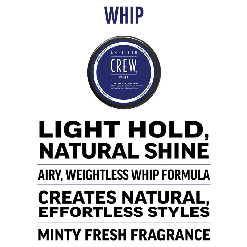 Mousse "Whip" - Tenue légère et souple, brillance naturelle (85g/3.0oz)
